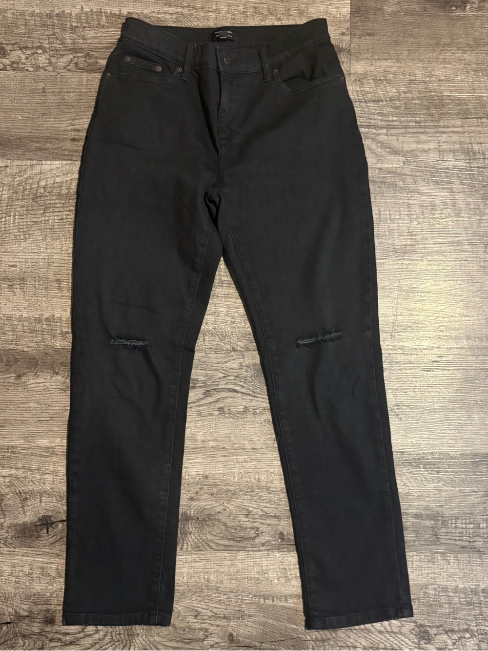 Banana Republic Girlfriend Jeans Women’s 26/2 Black Denim